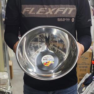 스텐 믹싱볼 300(6코트) 그릇 비빔기 반죽 다라이 양푼이 스텐레스 볼