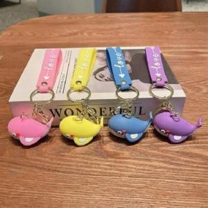 고품질 키링 고래 추천 pvc 키홀더 꾸안꾸 열쇠고리 실리콘 (WFI1J47)