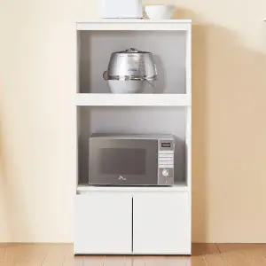 아트박스/벨리카가구 쿠키 렌지장 전기밥솥 렌지대수납장 1200