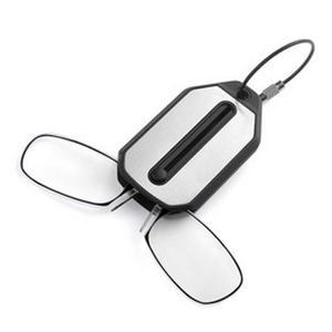 휴대용 접이식 돋보기 코걸이 안경테 뿔테 공용 목걸이 100 조명 차단 초점