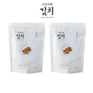 [조선호텔김치] 갓김치 1kg, 2개