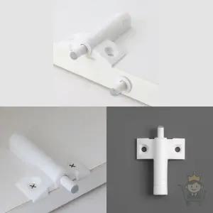 마켓보스 날개형 스무버 댐퍼 6개 화이트 옷장 스토퍼 손끼임방지