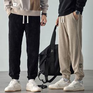 남성 코듀로이 밴딩 팬츠 골덴 조거팬츠 츄리닝 고무줄 트레이닝 작업복 봄 가을 겨울 바지
