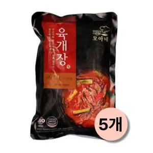 [보금푸드] 다모아 육개장 다모아 600g x 5개