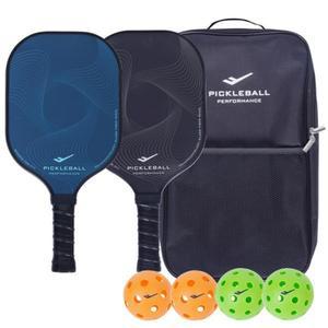 프로-스펙스 파이버글라스 피클볼 라켓 세트