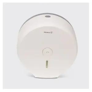 리빙듀오 클린 점보롤 디스펜서 화이트 공용화장실 화장실 화장지걸이