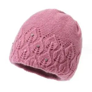 모자 비니 니트 이중 겨울 방한 여성 예쁜 여성비니 니트모자 방한모자 귀덮개모자 중년모자