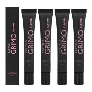 타투 그리모 컬러링 에센스 흑색X4개 / 두피 물들임