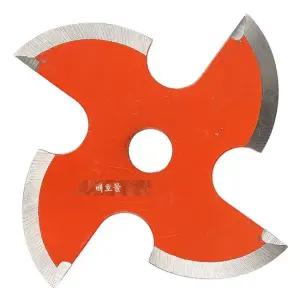신바람 판넬날 적색) 6인치 4도날   원형톱날 판넬커터 판넬날 7인치4도날