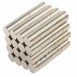 초강력 네오디움 자석 원형 미니 마그넷 10개 원형 코인 동전 영구 자석