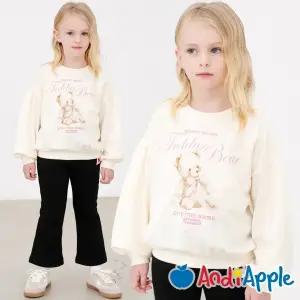 [앤디애플] 테이베어오버핏맨투맨티셔츠