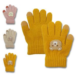 키즈트리 유아 아동 키즈 여아 남아 어린이 초등 학생 겨울 방한 곰돌이 장갑 ST-123