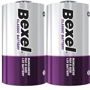 BEXEL 4235014 망간 벡셀 베셀 건전지 R20GIB2SW DR201.5Vx2개