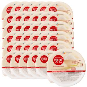 CJ 햇반 백미 210g 36개