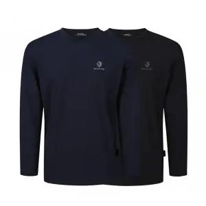 [블랙야크](센텀시티점)공용 공용 라운드 더블 긴팔티 2PACK 티셔츠 1BYRTXU903