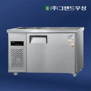 그랜드우성 1200 반찬냉장고 폭500 CWSM-120RB D5 내부스텐 디지털