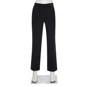 [레노마] RPDMBP61A F/W 블랙컬러 울혼방 세미와이드 캐주얼바지