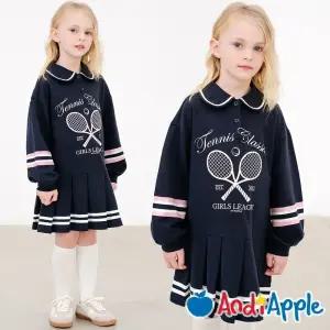 [앤디애플] 페이버릿테니스플리츠원피스