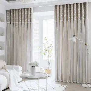 [지나송]지나송 세레나 웨딩스타일 암막커튼 대형