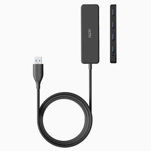 엑토 USB 3.2 4포트 노트북 PC 외장하드 1m 롱 멀티 허브 HUB-60