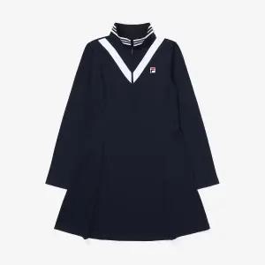 [휠라](광주신세계)[FILA] 테니스 반집업 기모 원피스 (FS2OPF4351F_INA)