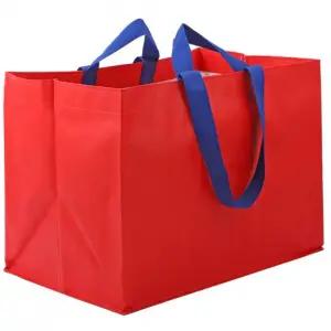 타포린가방 대형 레드 백 장바구니 세탁 시장 쇼핑백 빨래 물놀이