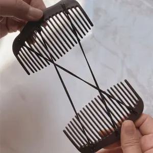 머리고정집게 헤어끈 똥머리 반묶음헤어 헤어집게