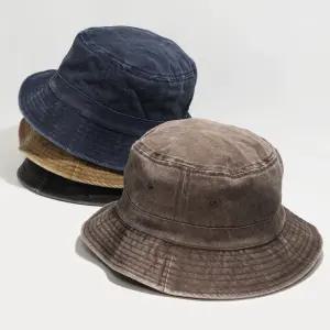 현앤미 특대형 벙거지모자 빅사이즈 남자 여자 얼굴작아보이는 대두모자 데님 버킷햇