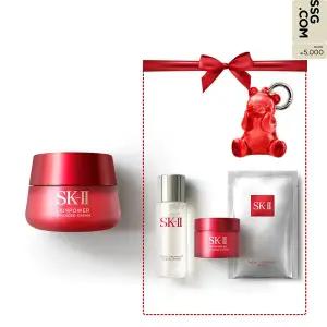 [SK-II](강남점)(11SS) sk2 스킨파워 어드밴스드 크림 50g 세트 +매직베어 키링 +5천원모바일상품권 12...