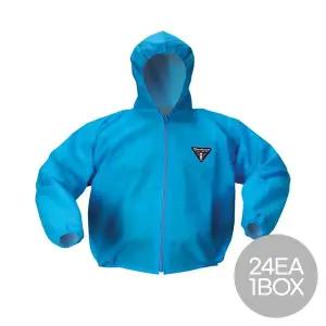 [크린가드]A30 보호복자켓 XL 43112 산업용 보호복 진하늘색 24EA