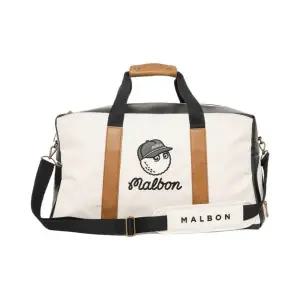 [정품] 말본 골프 M 버킷 클래식 보스턴백 아이보리 Malbon Golf Bucket Classic Boston Bag Ivory 742145