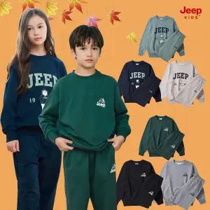 [지프키즈](신세계 사우스시티) 대문자곰맨투맨조거 SET KQ0TTU840 /지프캠핑산맨투맨조거 SET KQ0TTU841