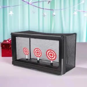 오토리셋 과녁 타겟 맞추기 실내 자동 사격판 점수판 조준판 과녘 표적지 너프건 젤리탄