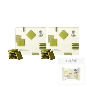 오설록 그린티랑드샤 10입, 2개 + 증정(그린티웨하스 17g, 1개)