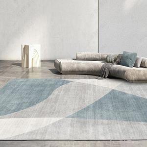 대형 거실 사계절 현대5076호 구름 얇은 아방가르드 그리드 아트카페트 레트로 펜션