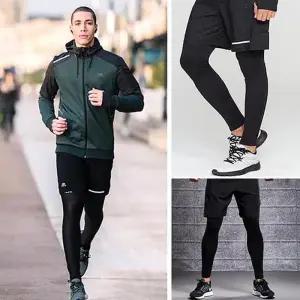 [아우트]무지 싸이클 스포츠 남자런닝복 레깅스