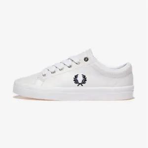 [그랜드스테이지] 프레디페리 FRED PERRY 베이스라인 레더 Baseline Leather B7311White/French Navy(200)