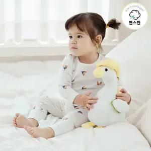 써커스 아이보리 배앓이 후라이스스판 9부 실내복