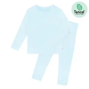 파스텔 블루 배앓이 모달스판 9부 실내복