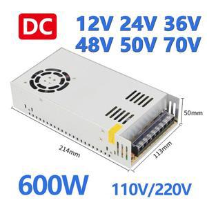 스위칭 전원  장치 Fonte  AC 220V to DC 12V 24V 36V 48V 60V 70V  600W 소스 변압기 SMPS  LED 스트립 라