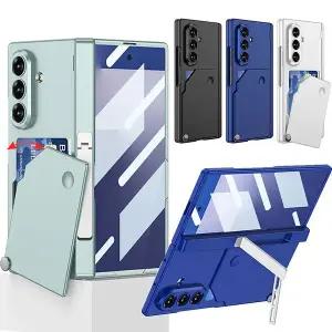 갤럭시 z폴드7 카드 포켓 스탠드 풀커버 힌지 케이스