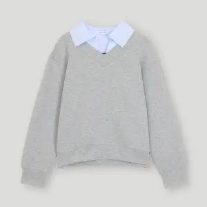 [코데즈컴바인](신세계 사우스시티) 카라배색 스웨트 티셔츠 (CKC-TS509W8)