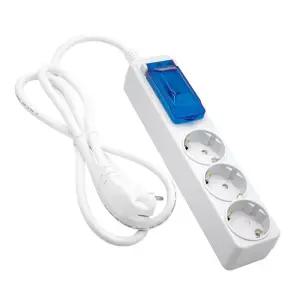 국산 과부하 차단 멀티탭 고용량 3구 연장선 15m