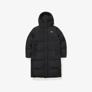 [롯데백화점]휠라 베이직 롱패딩  FS2DJG4104X_BBK