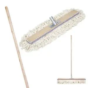 슈마켓 국산 생장밀마포60cm 목봉150cm세트 마포걸레 리스킹걸레 밀대걸레 강당걸레 대형걸레