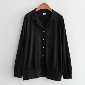 (안나앤플러스) 로젤 진주 긴팔 티셔츠[티셔츠DML10] 빅사이즈