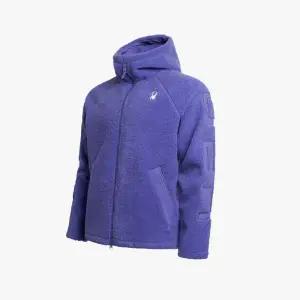 [롯데백화점]스파이더 공용 레터링 플리스 후드 집업 자켓 SPGWCNFT307UPPL