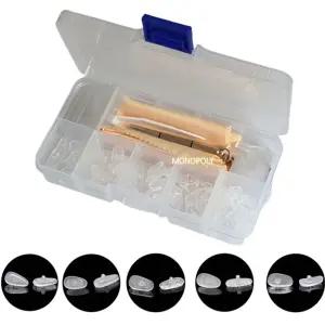 금속테용 5종교체키트 실리콘 코받침 안경수리 코패드/교체/수리/코받침패드/나사/뿔테/부품/선글라스