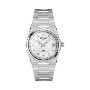 [정품] 티쏘 PRX 파워매틱 80 35mm 스틸 마더 오브 펄 Tissot Powermatic Steel Mother of Pearl 760394