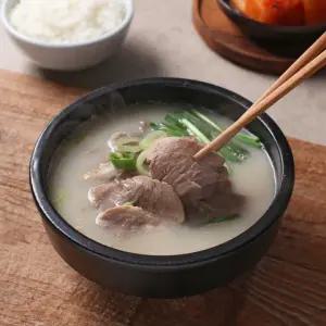 [무보까국밥] 한우사골 한돈 부산식 돼지국밥 600g x 4팩